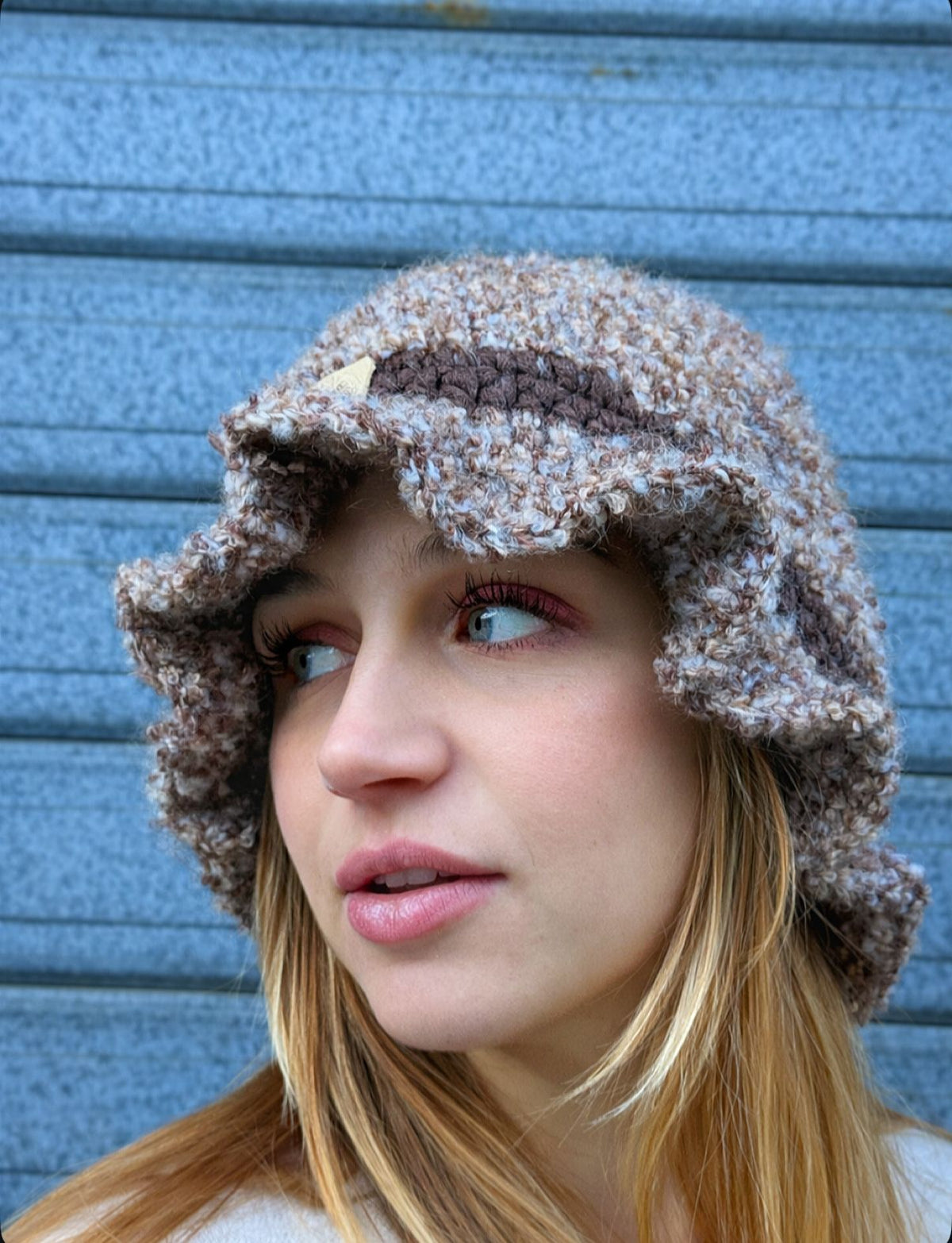 Cappello in lana fatto a mano